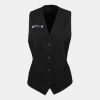 Premier Ladies Lined Waistcoat Thumbnail
