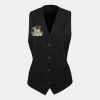 Premier Ladies Lined Waistcoat Thumbnail