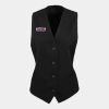 Premier Ladies Lined Waistcoat Thumbnail