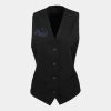 Premier Ladies Lined Waistcoat Thumbnail