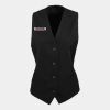 Premier Ladies Lined Waistcoat Thumbnail