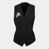 Premier Ladies Lined Waistcoat Thumbnail