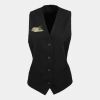 Premier Ladies Lined Waistcoat Thumbnail