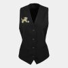 Premier Ladies Lined Waistcoat Thumbnail