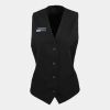 Premier Ladies Lined Waistcoat Thumbnail