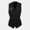 Premier Ladies Lined Waistcoat Thumbnail