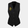 Premier Ladies Lined Waistcoat Thumbnail