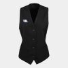 Premier Ladies Lined Waistcoat Thumbnail