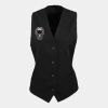 Premier Ladies Lined Waistcoat Thumbnail
