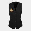Premier Ladies Lined Waistcoat Thumbnail