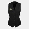 Premier Ladies Lined Waistcoat Thumbnail