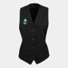 Premier Ladies Lined Waistcoat Thumbnail