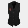 Premier Ladies Lined Waistcoat Thumbnail