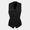 Premier Ladies Lined Waistcoat Thumbnail