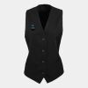 Premier Ladies Lined Waistcoat Thumbnail