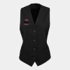 Premier Ladies Lined Waistcoat Thumbnail
