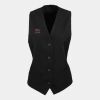 Premier Ladies Lined Waistcoat Thumbnail