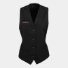 Premier Ladies Lined Waistcoat Thumbnail
