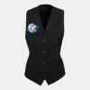 Premier Ladies Lined Waistcoat Thumbnail