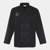 Premier Unisex Long Sleeve Stud Front Chef's Jacket Thumbnail
