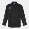 Premier Unisex Long Sleeve Stud Front Chef's Jacket Thumbnail