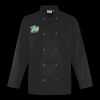 Premier Unisex Long Sleeve Stud Front Chef's Jacket Thumbnail