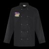 Premier Unisex Long Sleeve Stud Front Chef's Jacket Thumbnail