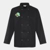 Premier Unisex Long Sleeve Stud Front Chef's Jacket Thumbnail