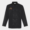 Premier Unisex Long Sleeve Stud Front Chef's Jacket Thumbnail
