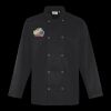 Premier Unisex Long Sleeve Stud Front Chef's Jacket Thumbnail