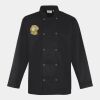 Premier Unisex Long Sleeve Stud Front Chef's Jacket Thumbnail