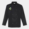 Premier Unisex Long Sleeve Stud Front Chef's Jacket Thumbnail