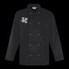 Premier Unisex Long Sleeve Stud Front Chef's Jacket Thumbnail