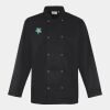 Premier Unisex Long Sleeve Stud Front Chef's Jacket Thumbnail