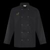 Premier Unisex Long Sleeve Stud Front Chef's Jacket Thumbnail