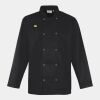 Premier Unisex Long Sleeve Stud Front Chef's Jacket Thumbnail