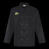Premier Unisex Long Sleeve Stud Front Chef's Jacket Thumbnail