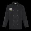 Premier Unisex Long Sleeve Stud Front Chef's Jacket Thumbnail