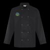 Premier Unisex Long Sleeve Stud Front Chef's Jacket Thumbnail