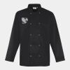 Premier Unisex Long Sleeve Stud Front Chef's Jacket Thumbnail