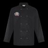 Premier Unisex Long Sleeve Stud Front Chef's Jacket Thumbnail