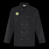 Premier Unisex Long Sleeve Stud Front Chef's Jacket Thumbnail