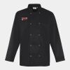 Premier Unisex Long Sleeve Stud Front Chef's Jacket Thumbnail