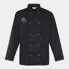 Premier Unisex Long Sleeve Stud Front Chef's Jacket Thumbnail