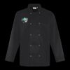 Premier Unisex Long Sleeve Stud Front Chef's Jacket Thumbnail