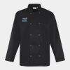Premier Unisex Long Sleeve Stud Front Chef's Jacket Thumbnail