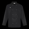 Premier Unisex Long Sleeve Stud Front Chef's Jacket Thumbnail