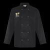 Premier Unisex Long Sleeve Stud Front Chef's Jacket Thumbnail