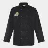 Premier Unisex Long Sleeve Stud Front Chef's Jacket Thumbnail