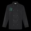 Premier Unisex Long Sleeve Stud Front Chef's Jacket Thumbnail
